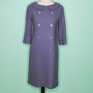 Vintage Otto E Mezzo Italy Shift Dress
